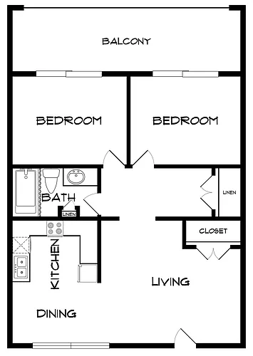 Floor plan B1