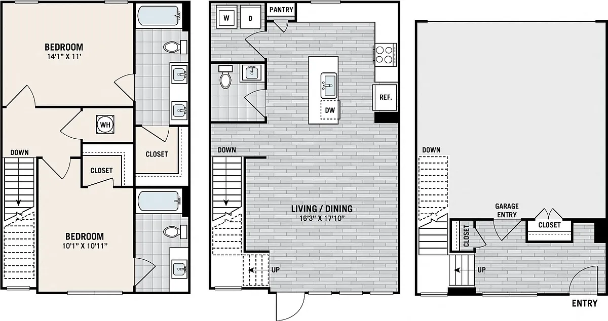Floor plan B3A