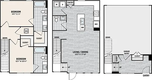 Floor plan B3A