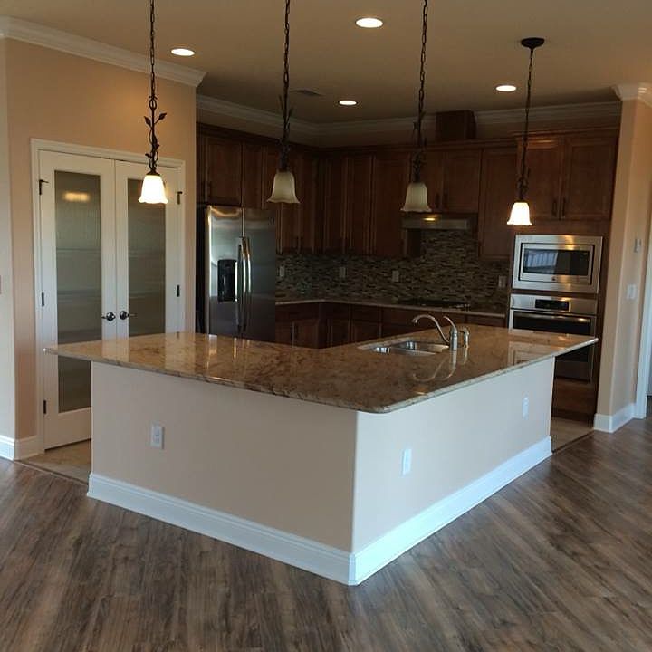 Island in kitchen Granite