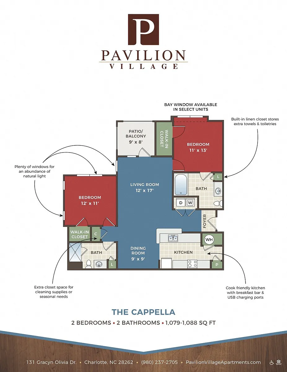 Floor plan Cappella