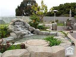 waterfall & wading pool