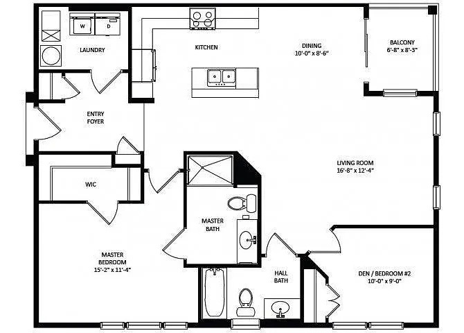 Floor plan Skyline II
