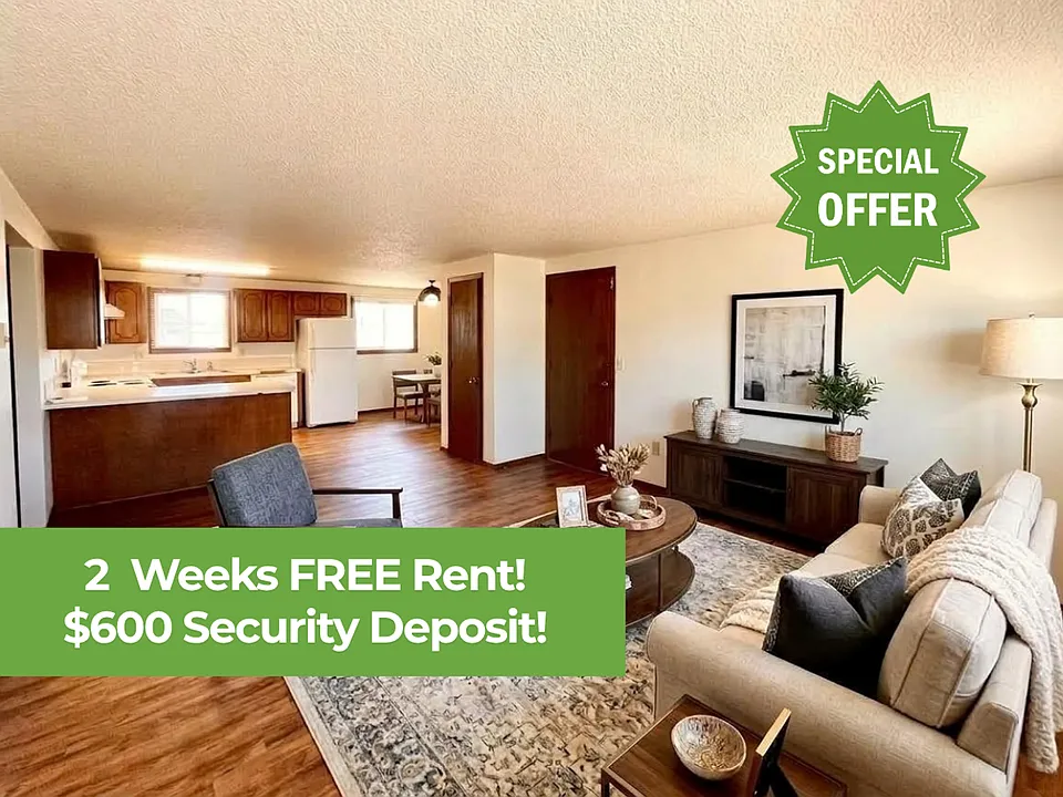 Two weeks free and Low deposit!! Lovely two Bedroom Apartment in Loveland!