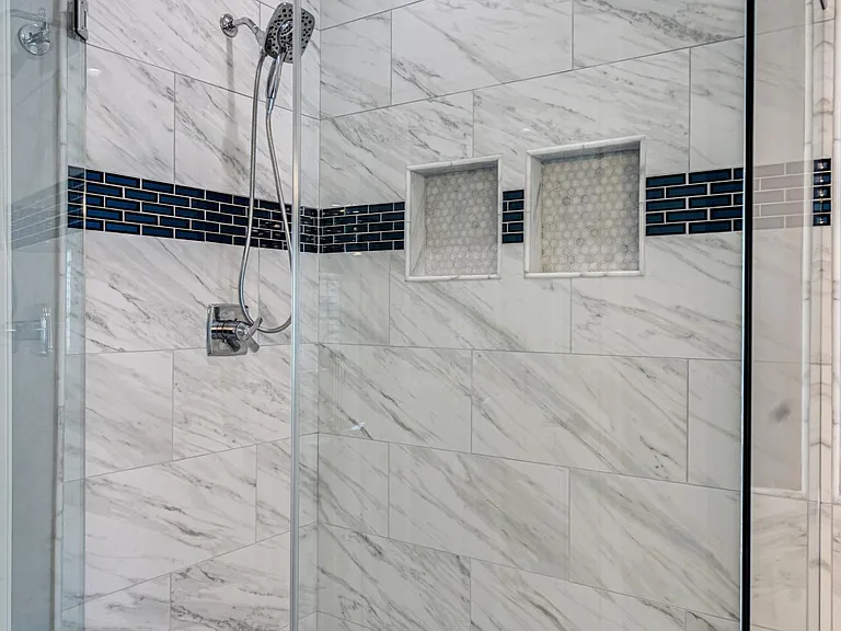 Tile shower