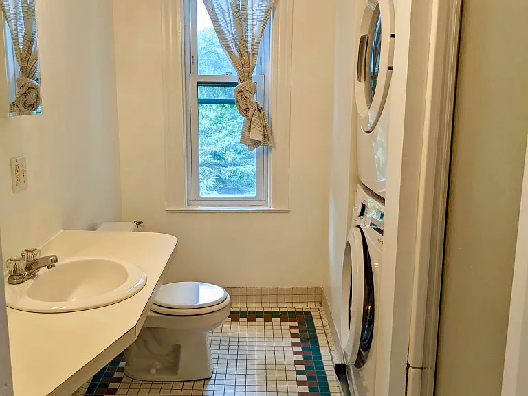 Bathroom 2 with shower, washer & dryer