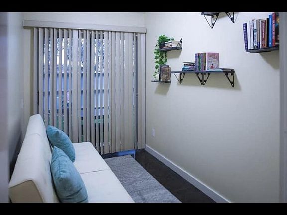 reading room. set up as an office or playroom