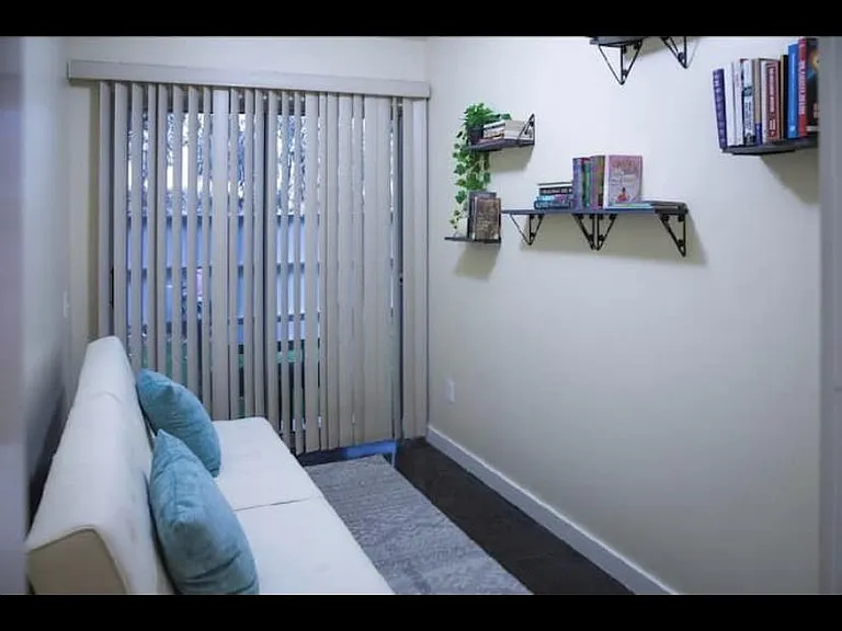 reading room. set up as an office or playroom