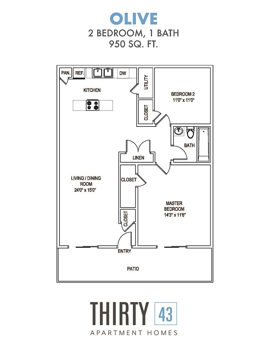 Floor plan Olive