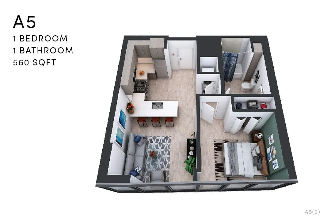 Floor plan Alina A5