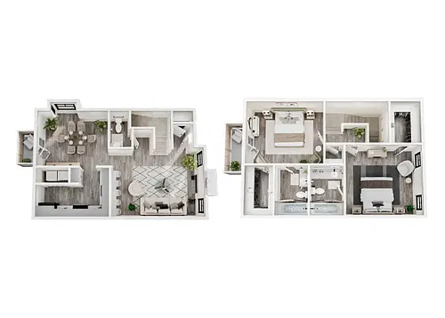 Floor plan B5 - Townhome