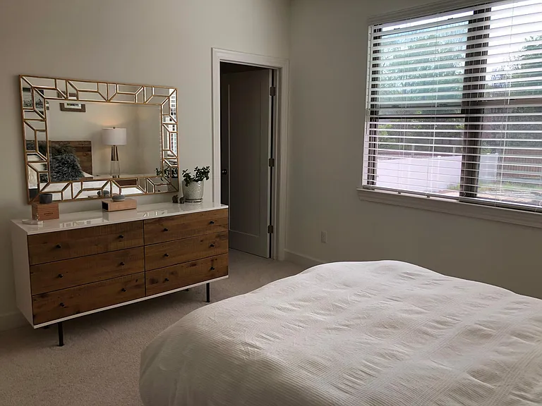 Main bedroom with walk-in closet