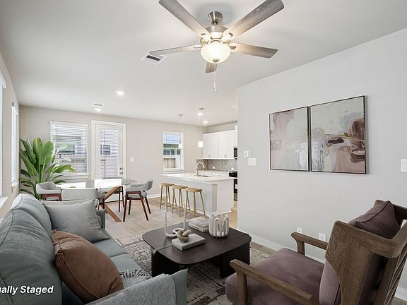 The Winston floorplan in Spring Brook Village of Houston, TX.