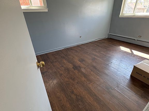 Large, bright main bedroom with walk in closet