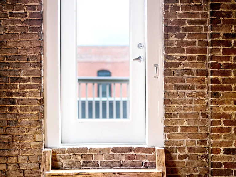 This leads to the outdoor patio. This is the only loft that has outdoor space!