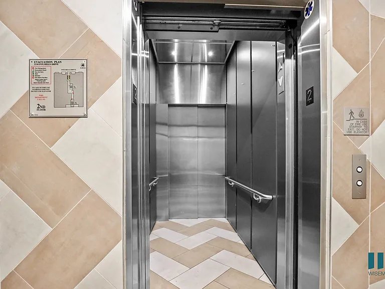 Elevator Inside of the Lobby