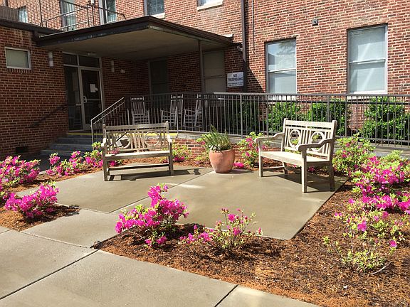 Take a seat and enjoy our beautiful azaleas