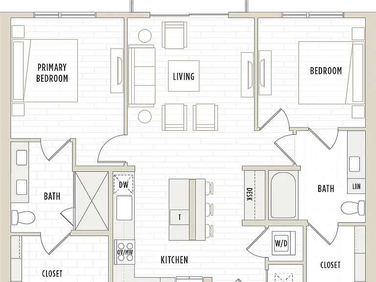 B4.1 | 2 Bed 2 Bath B4.1 | 2 Bed 2 Bath