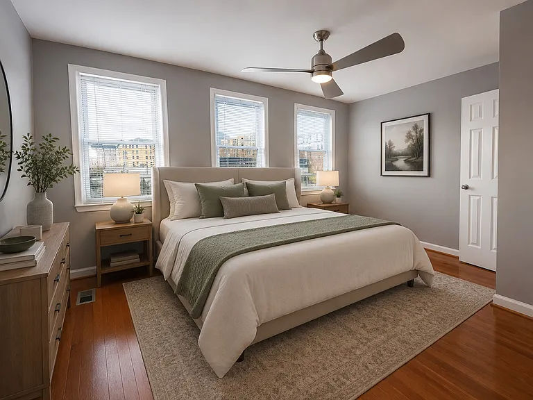 Master Bedroom - Virtually Staged