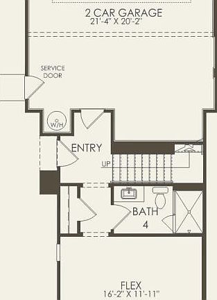 First Floor 3 br 4 ba