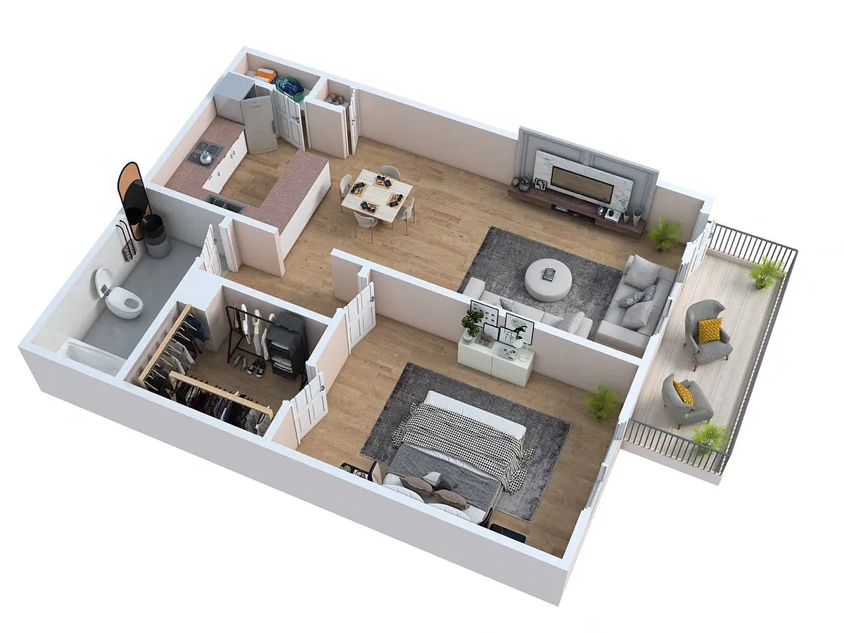 Floor plan Cambridge