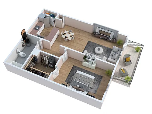Floor plan Cambridge Renovated