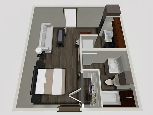 Floor plan Studio