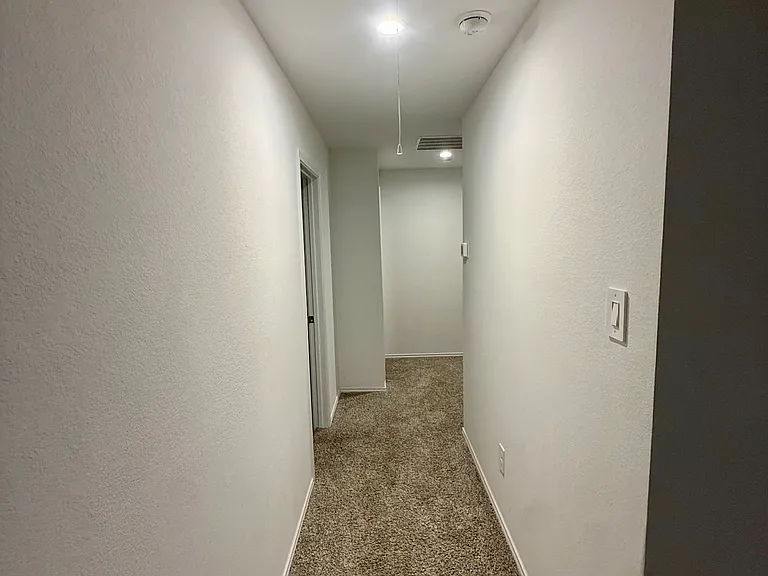 Second Floor Hallway. Leads to all 3 Bedrooms & 1 Restroom.