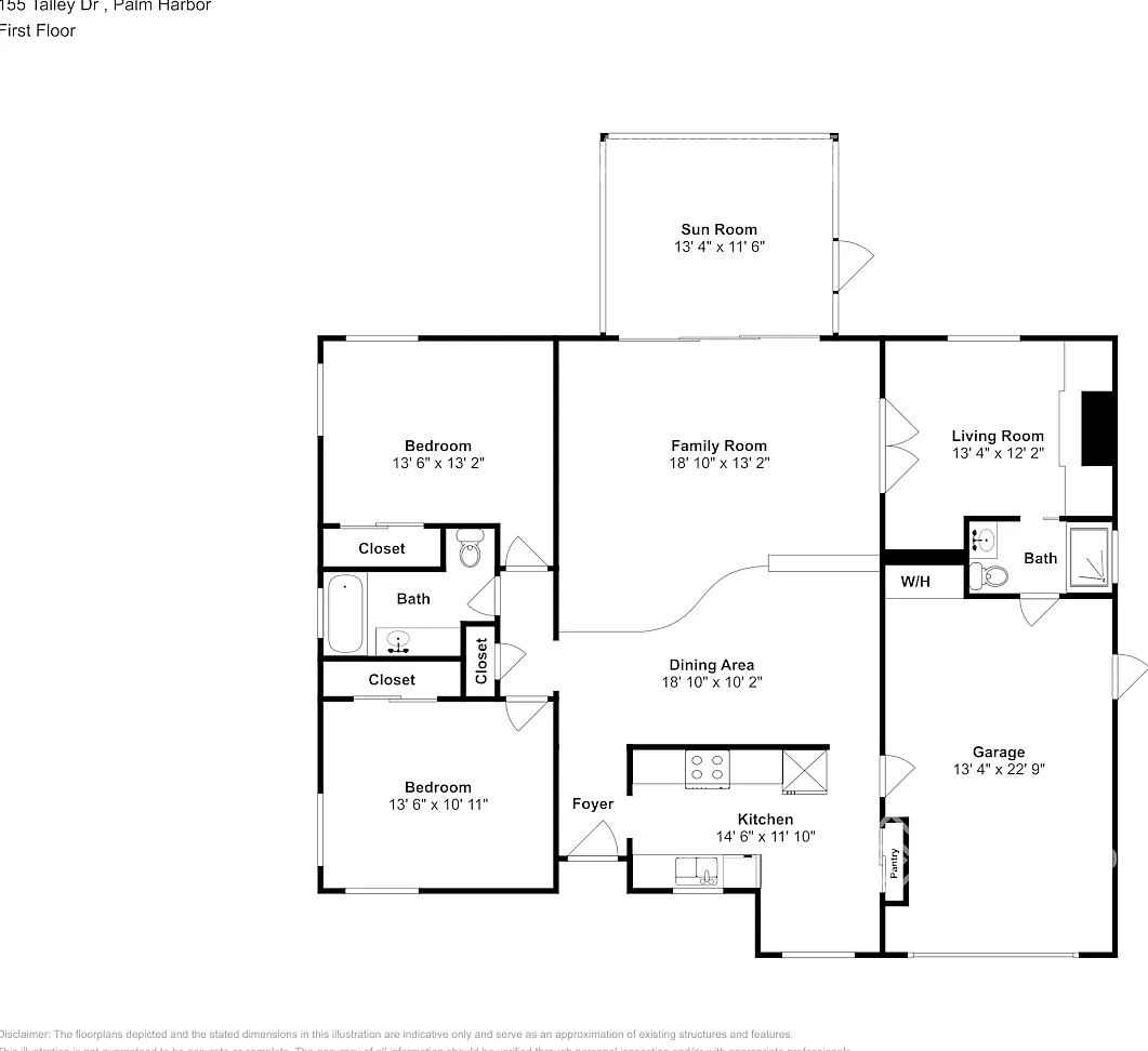 155 Talley Dr Palm Harbor, FL 34684 — Photo 2