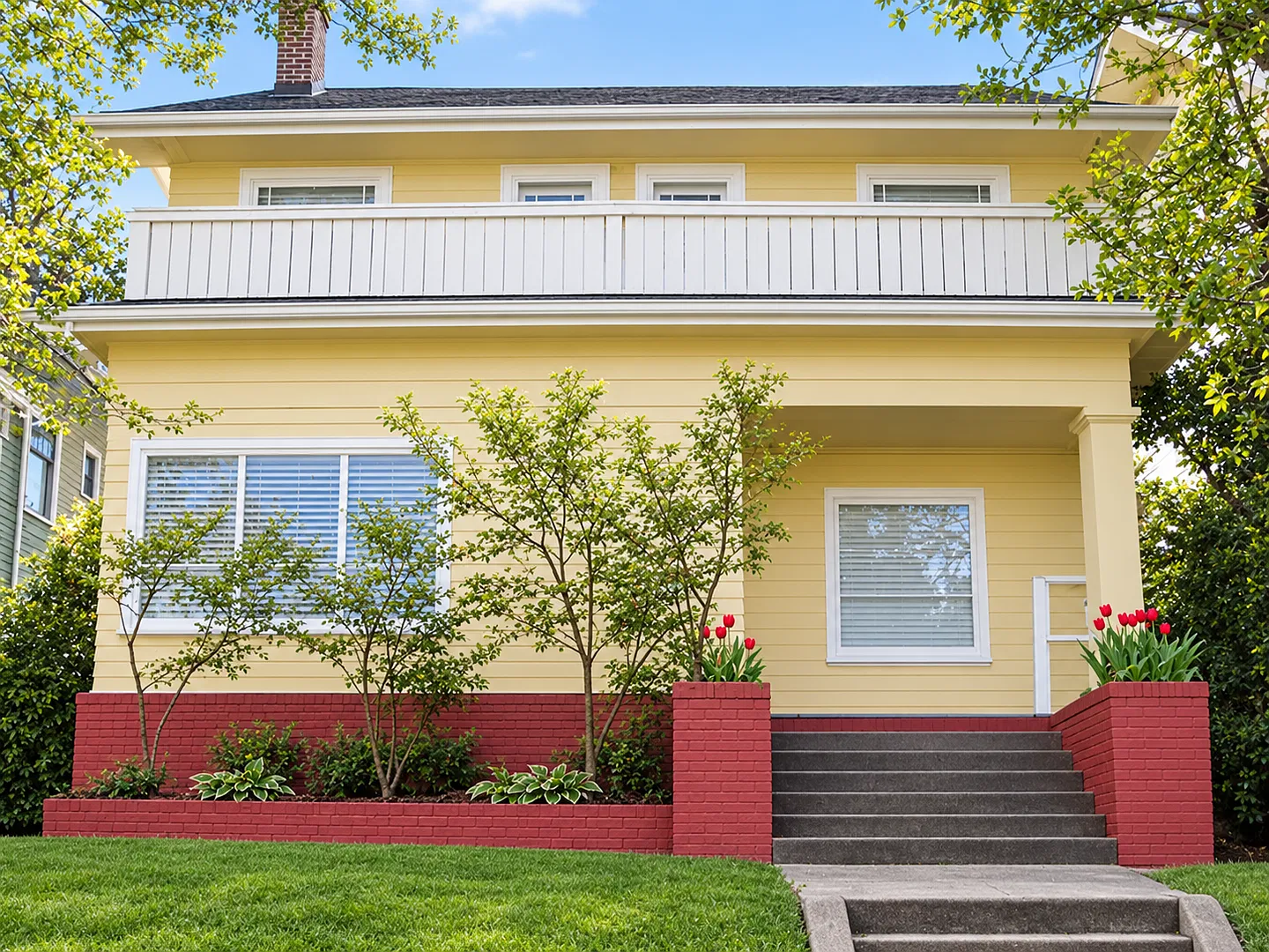 Fun Top Floor Room with Huge Skylight and Sloped Ceilings, Brand New House! Zone 6 Parking, Weekl... — Photo 2