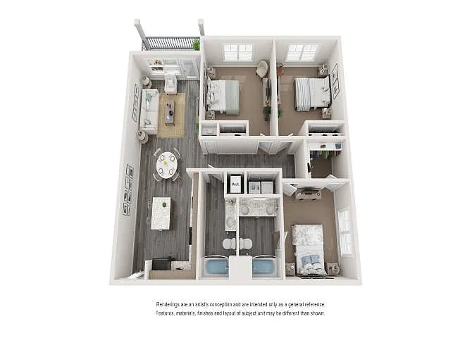 Floor plan C1-1