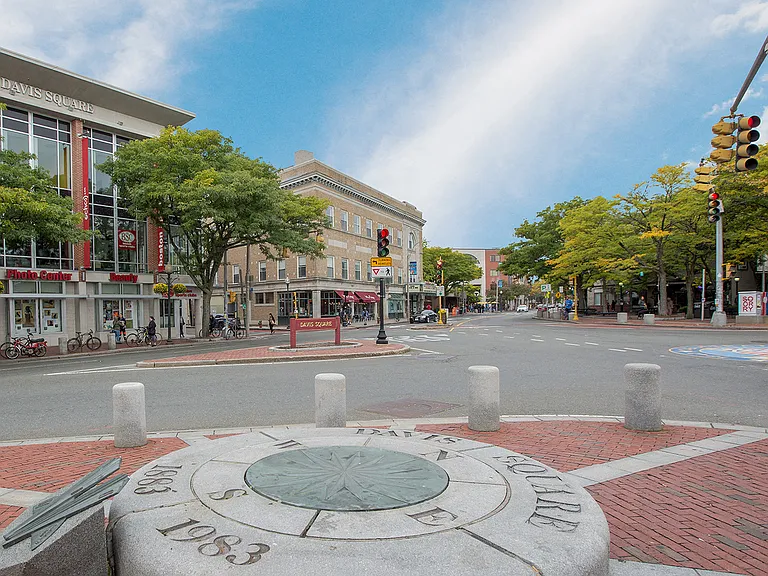 Davis Square in Somerville, MA is nearby
