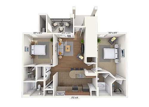 Floor plan B1