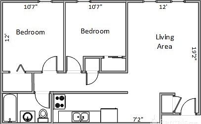 2nd image of 1005 Gilbert Rd APT 22