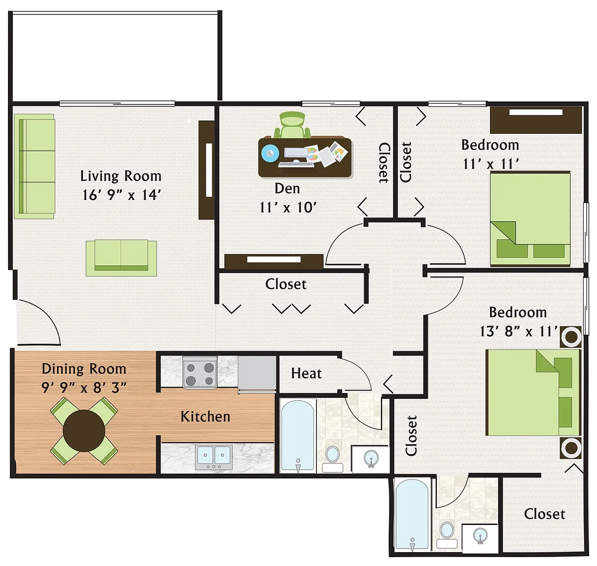 Floor plan F