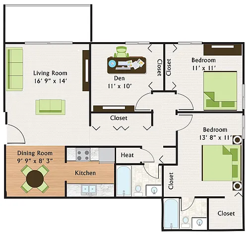 Floor plan F