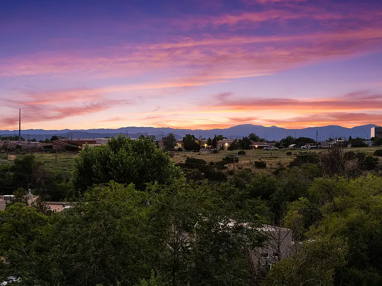 Sunset views of the Sangres.