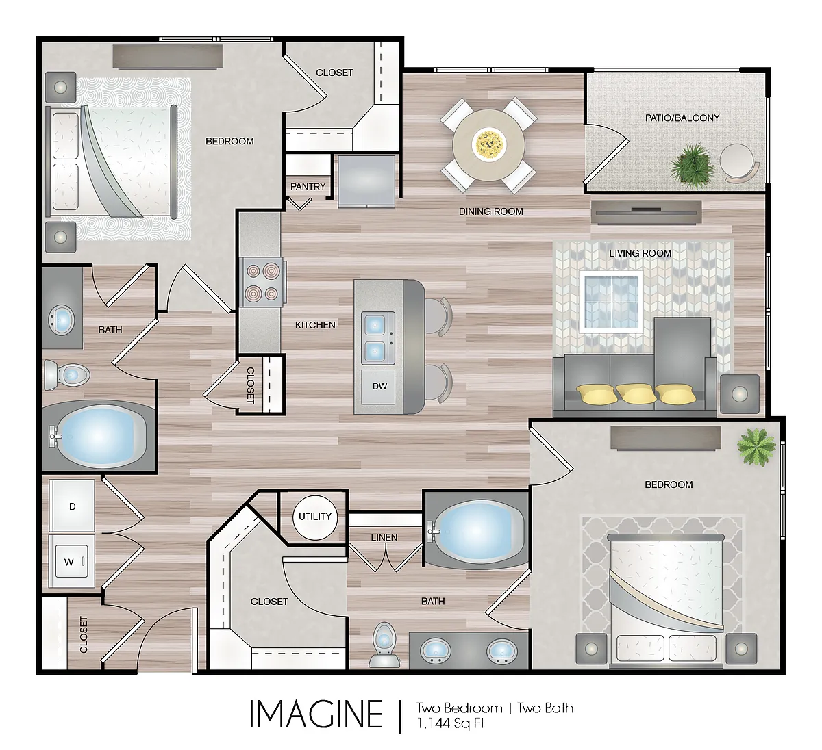 Floor plan B3