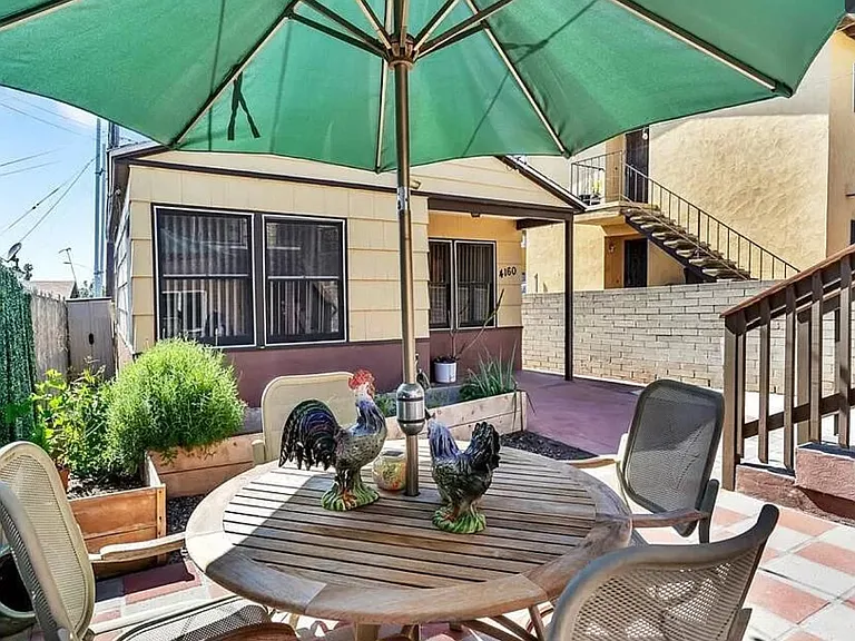 Shared courtyard