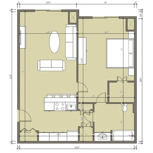 Floor plan Pinnacle