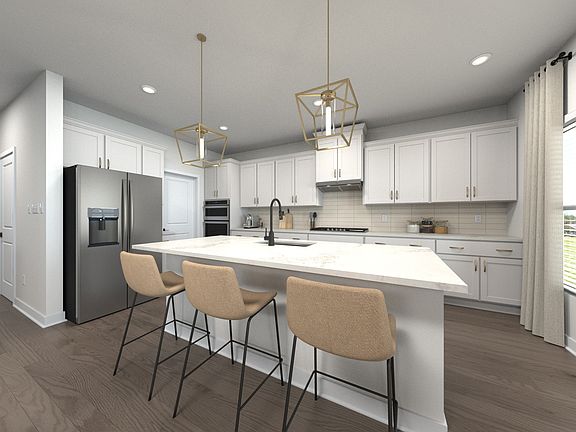 Virtually Staged Kitchen