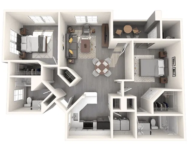 Floor plan 2C
