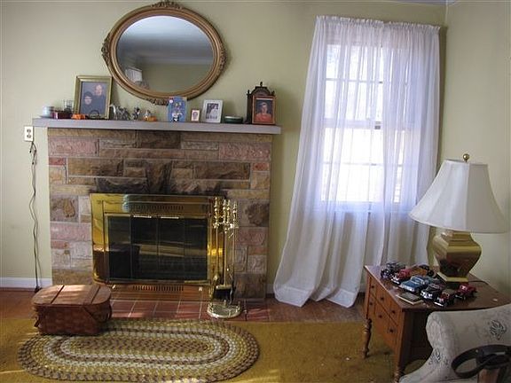 Fireplace in Living Room