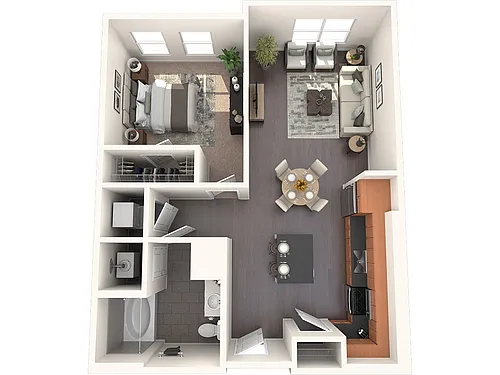 Floor plan A1B
