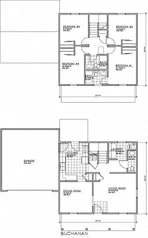 Floor plan Buchanan