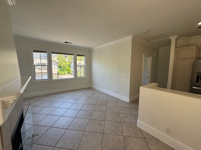 Freshly painted interior, light and bright!