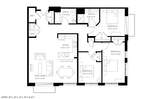 Floor plan C2