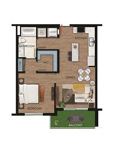 Floor plan A3 - EDGE Collection