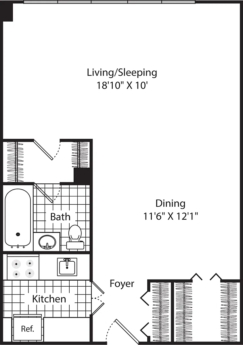 Floor plan The Copley