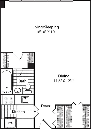 Floor plan The Copley